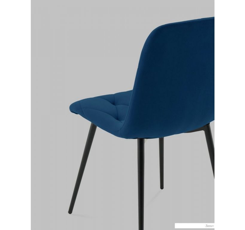 Стул Stool Group Одди Diamond AV 443-Cbl-KP3-9005 (велюр синий)