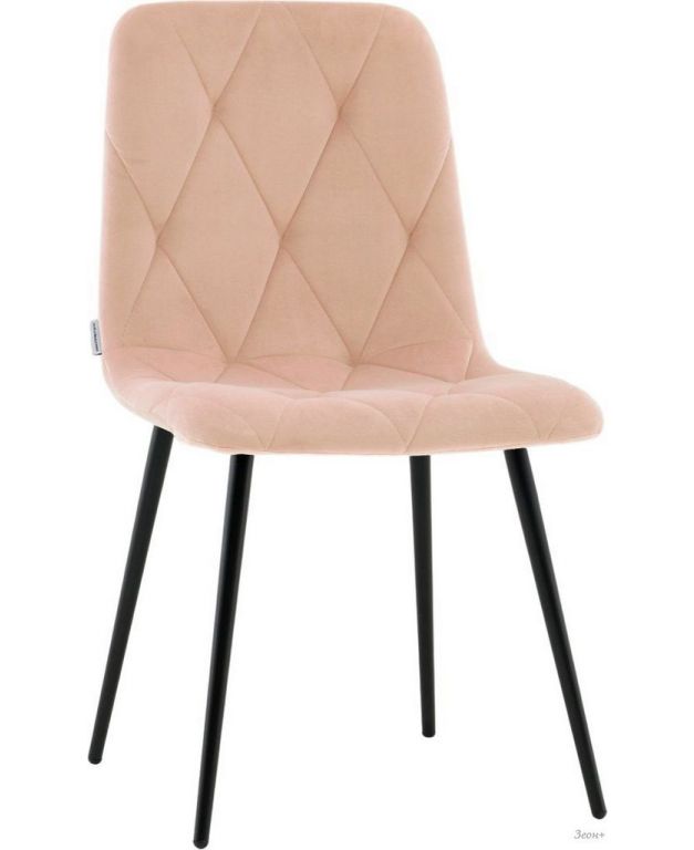 Стул Stool Group Одди Diamond AV 443-Cl-KP3-9005 (велюр бежевый)