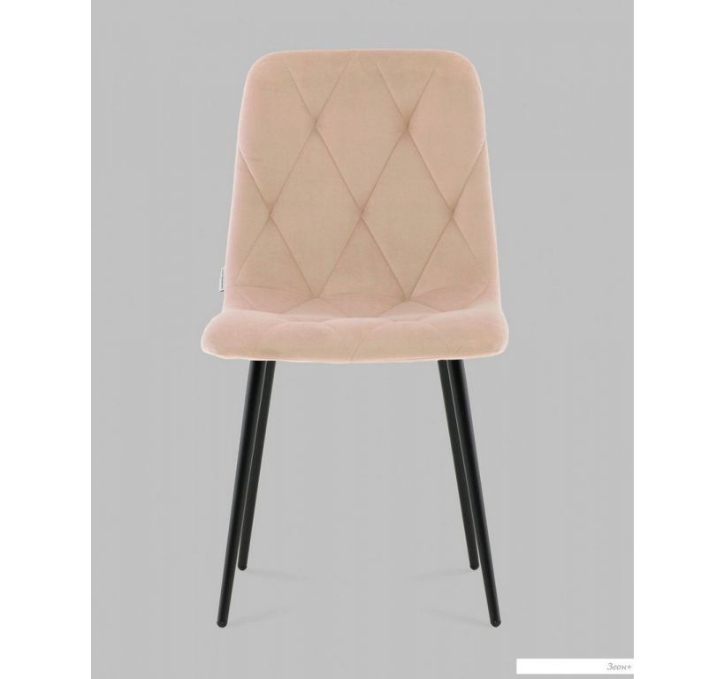 Стул Stool Group Одди Diamond AV 443-Cl-KP3-9005 (велюр бежевый)
