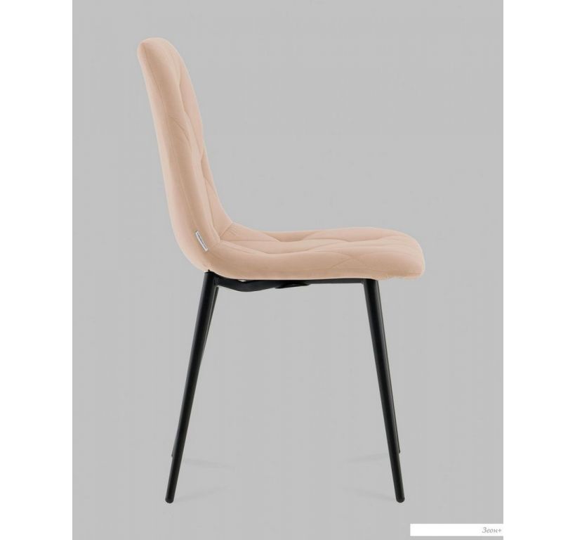Стул Stool Group Одди Diamond AV 443-Cl-KP3-9005 (велюр бежевый)