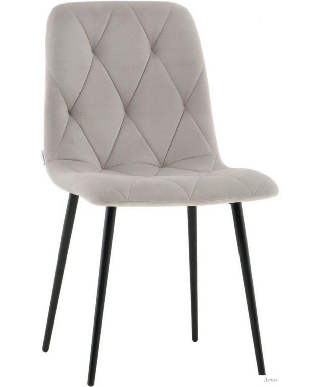 Стул Stool Group Одди Diamond AV 443-Csil-KP3-9005 (велюр светло-серый)