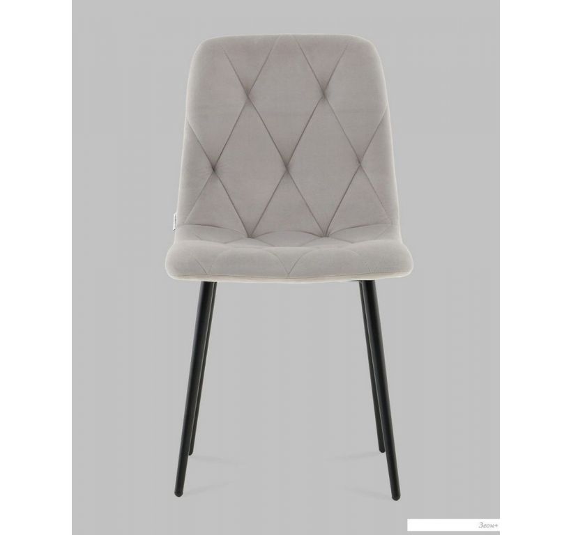 Стул Stool Group Одди Diamond AV 443-Csil-KP3-9005 (велюр светло-серый)