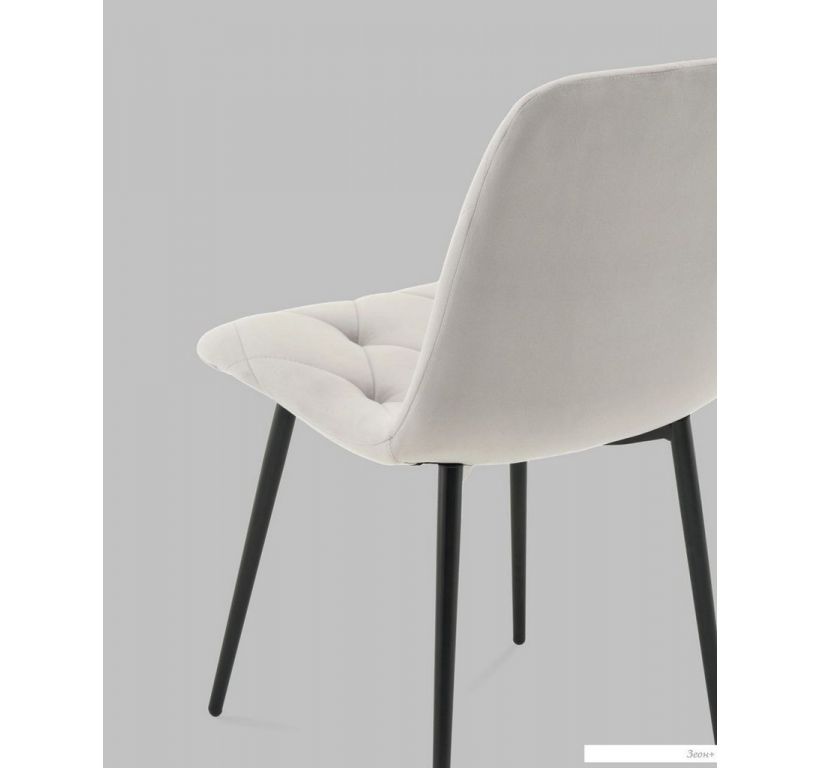 Стул Stool Group Одди Diamond AV 443-Csil-KP3-9005 (велюр светло-серый)
