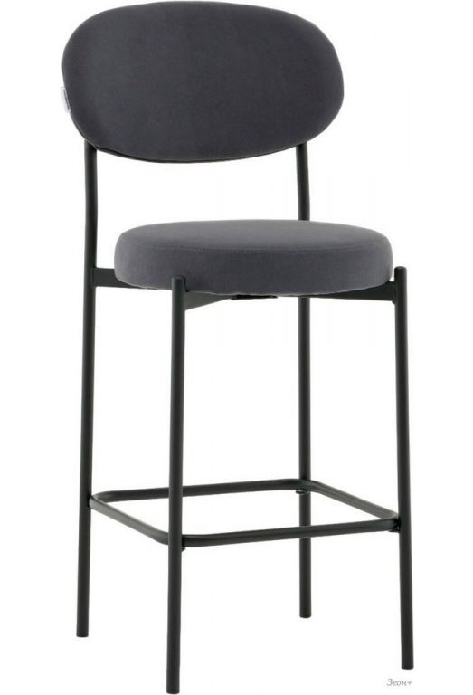 Стул Stool Group Бриф DD AV 477-C89-9005 PP (велюр темно-серый)