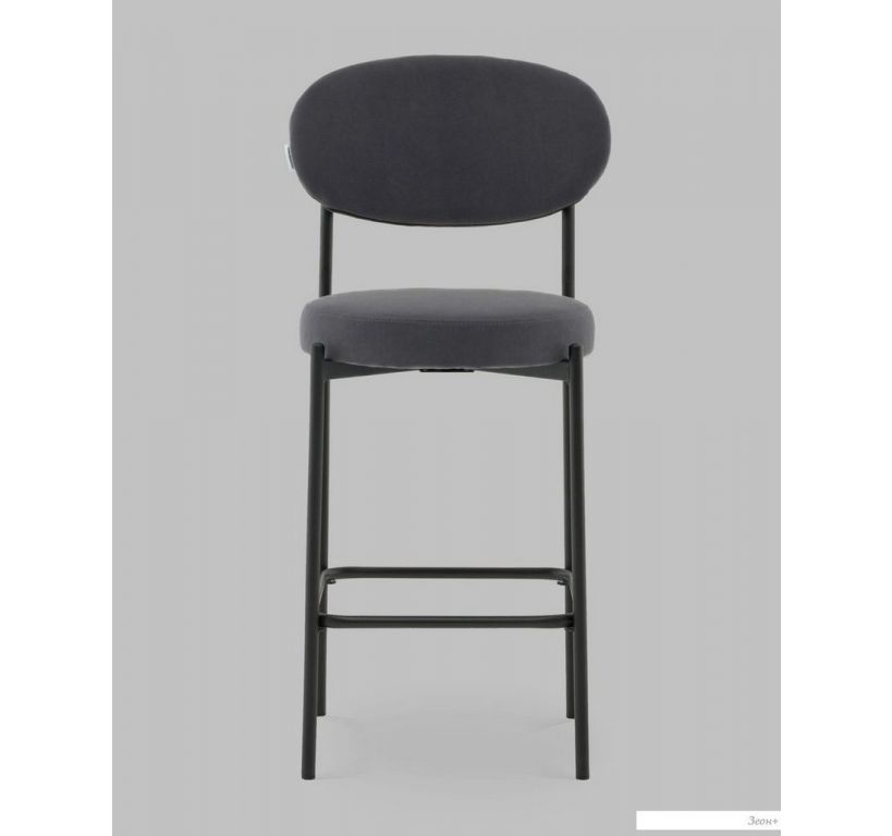 Стул Stool Group Бриф DD AV 477-C89-9005 PP (велюр темно-серый)