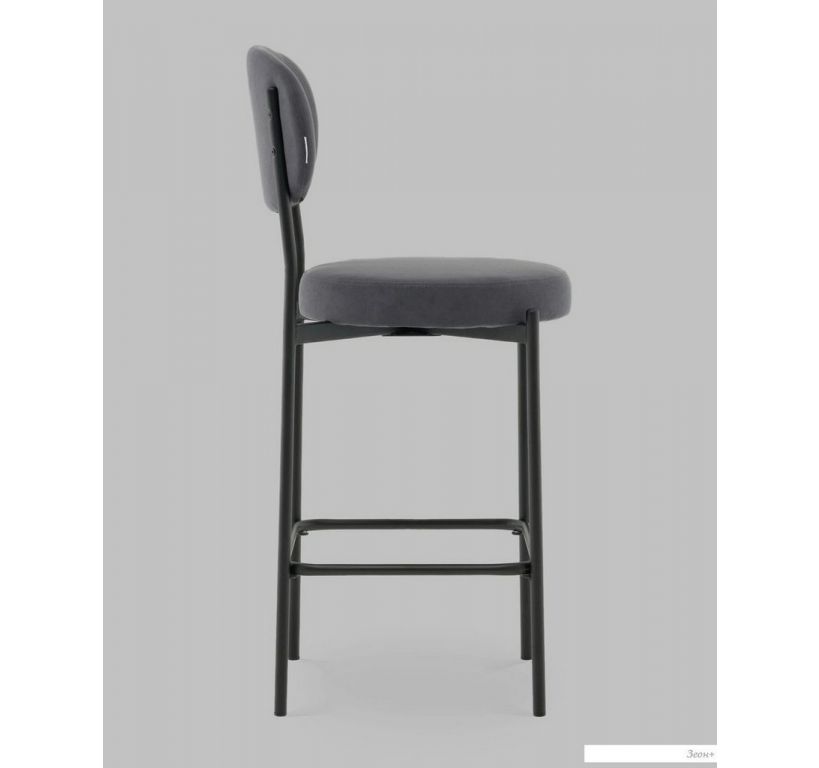 Стул Stool Group Бриф DD AV 477-C89-9005 PP (велюр темно-серый)