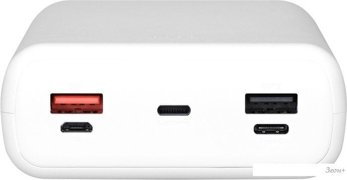 Внешний аккумулятор TFN Solid PD 30000mAh (белый)