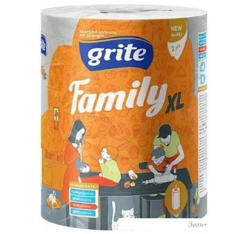 Бумажные полотенца Grite Family XL (1 рулон)
