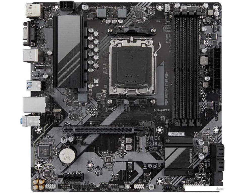Материнская плата Gigabyte A620M DS3H (rev. 1.1)