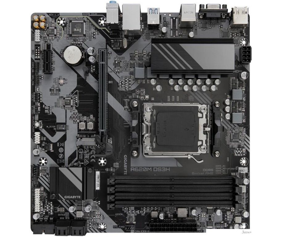 Материнская плата Gigabyte A620M DS3H (rev. 1.1)