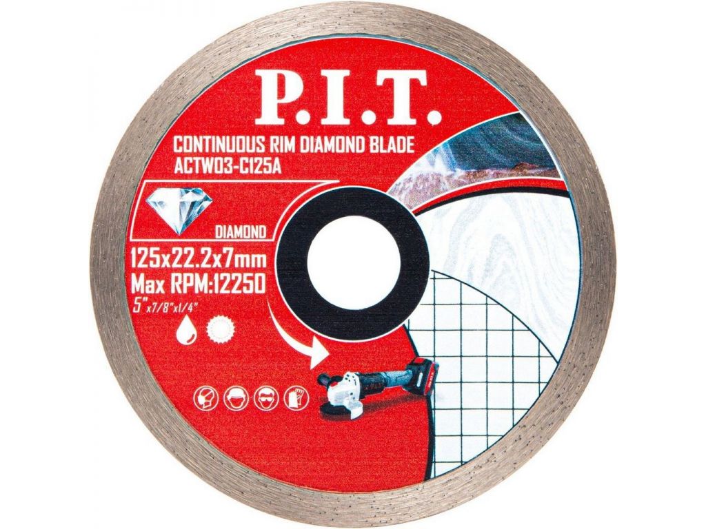 Отрезной диск алмазный P.I.T. ACTW03-C125A