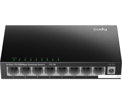 Неуправляемый коммутатор Cudy FS108 3.0