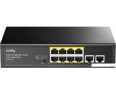 Неуправляемый коммутатор Cudy FS1010P 2.0