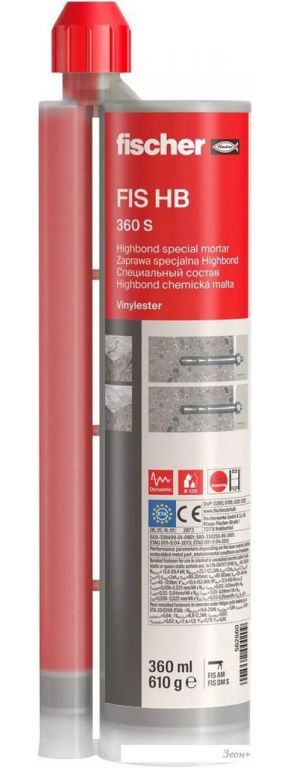 Химический анкер Fischer FIS HB 360 S 562660