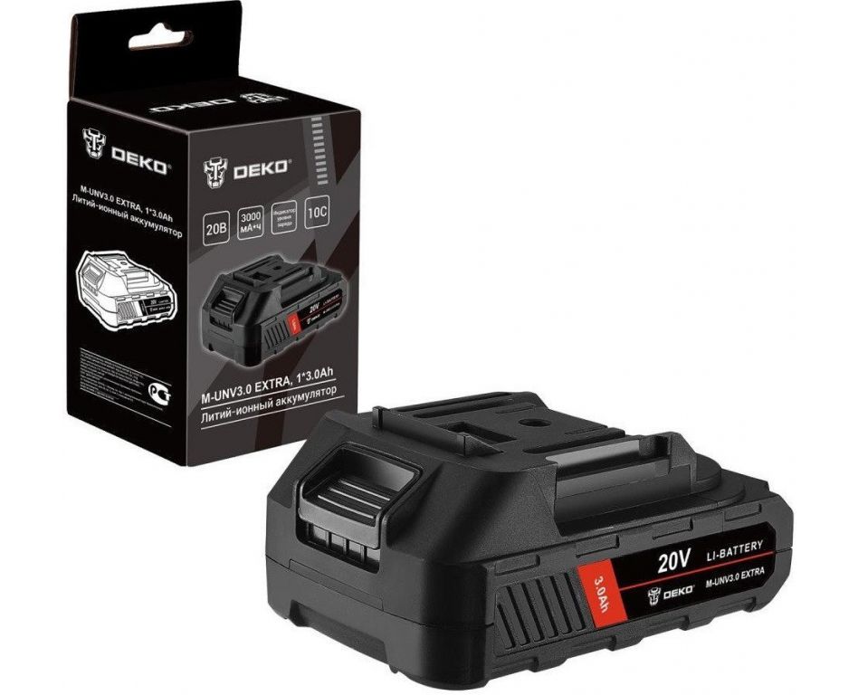 Аккумулятор Deko M-UNV3.0 Extra 081-1035 (20В/3 Ач)