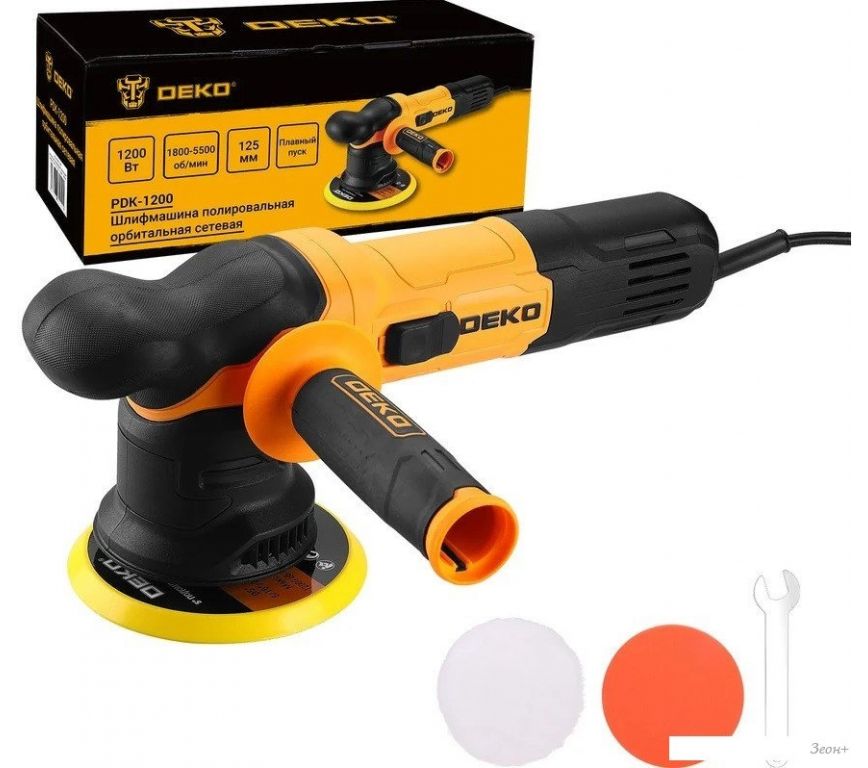 Эксцентриковая шлифмашина Deko PDK-1200 085-1064