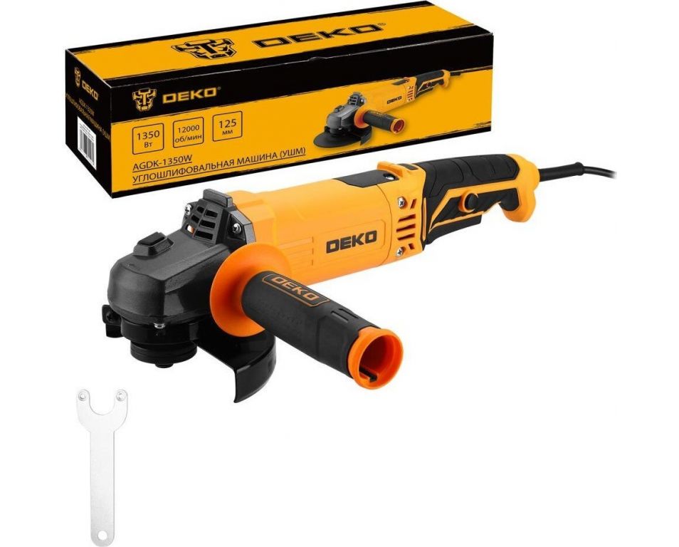 Угловая шлифмашина Deko AGDK-1350W 084-1080