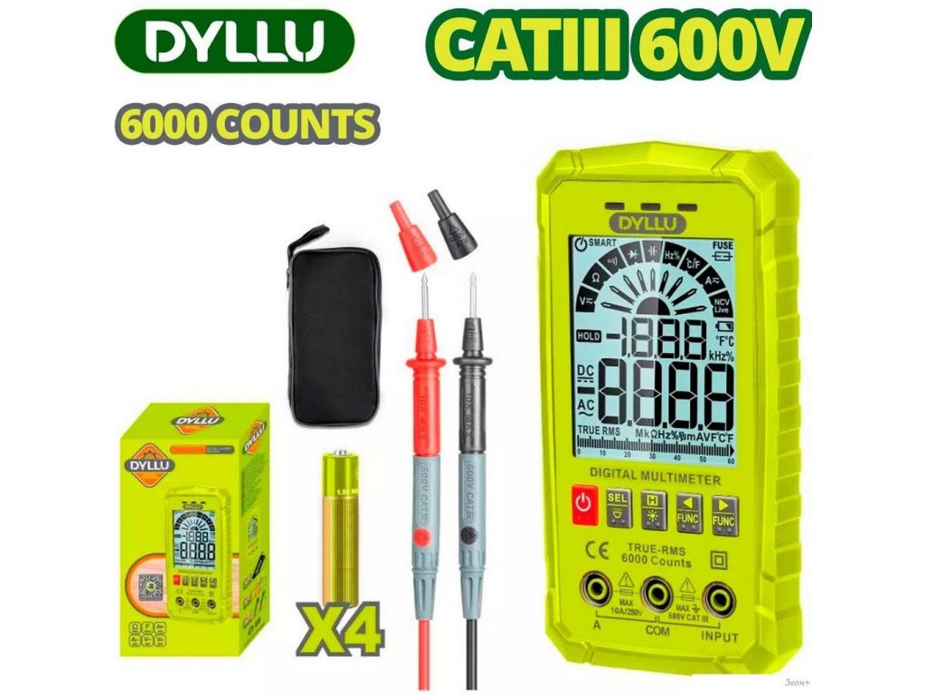 Мультиметр Dyllu DTDM1507