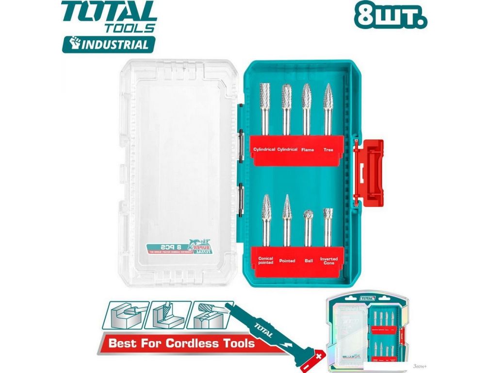 Набор насадок Total TACSDL10801