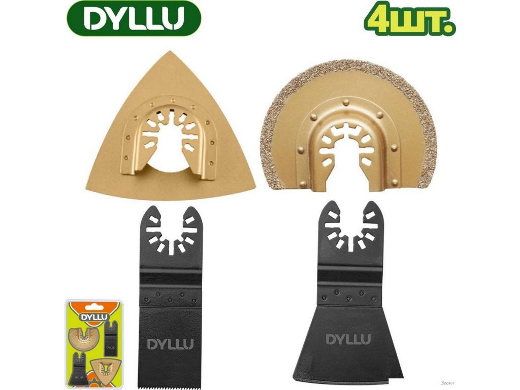 Набор пильных полотен Dyllu DTMA9403 (4 шт)