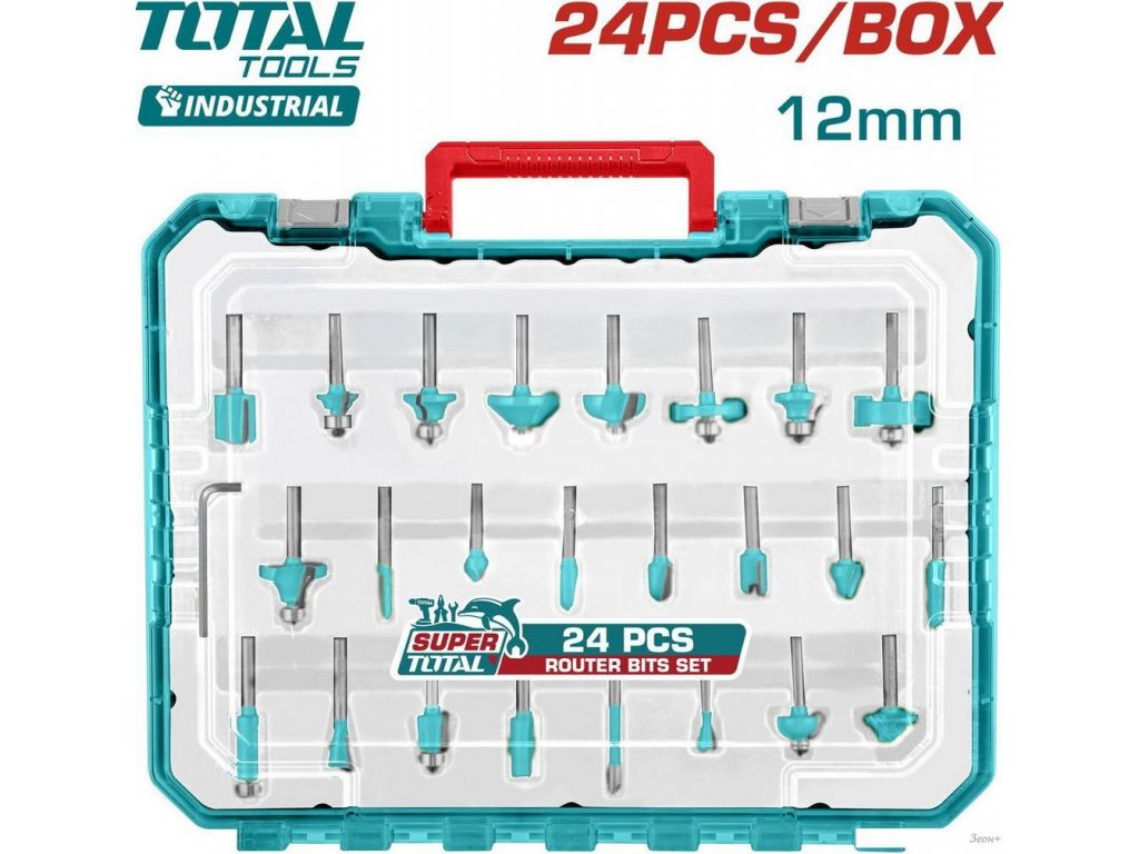 Набор фрез Total TACSR12412 (24 предмета)