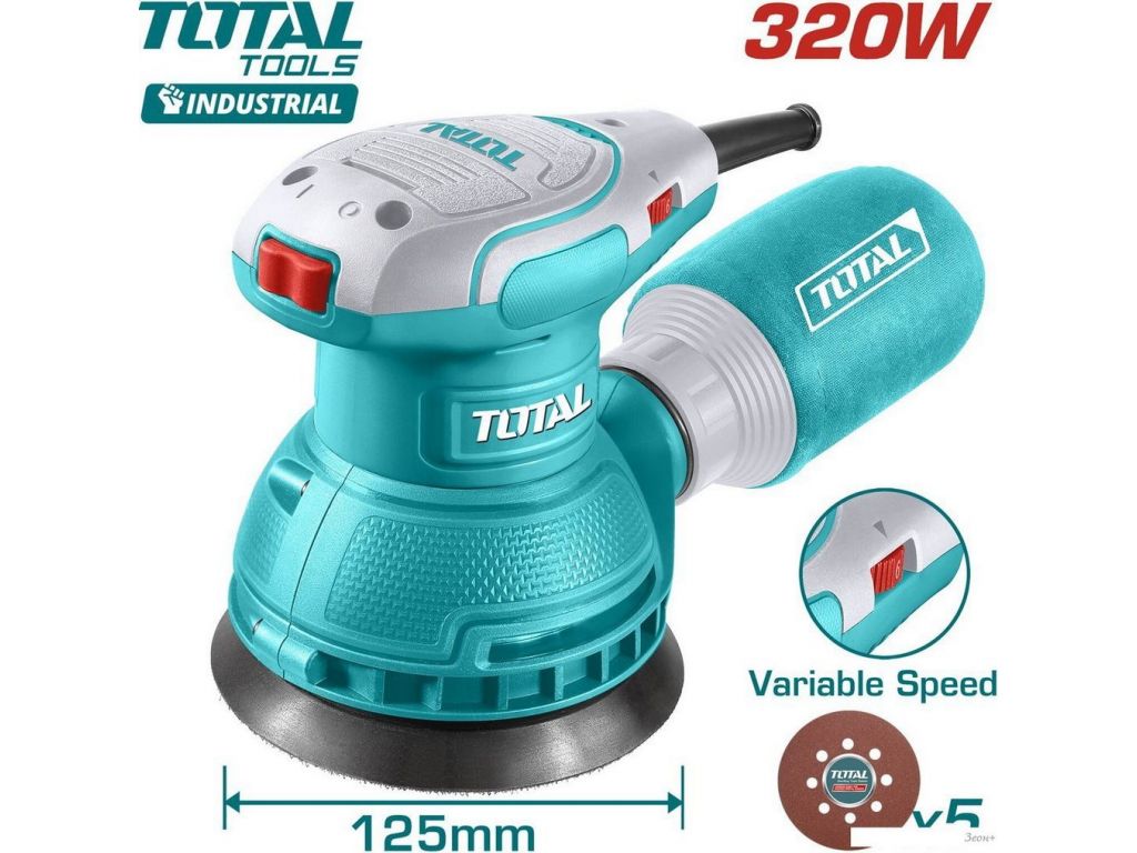 Эксцентриковая шлифмашина Total TF2131256
