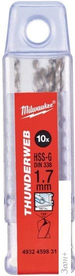 Набор сверл Milwaukee 4932459831 (10шт)
