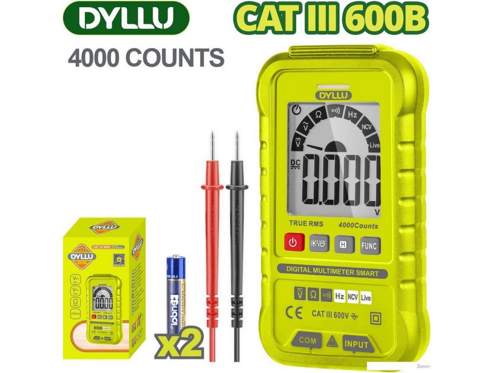 Мультиметр Dyllu DTDM1503