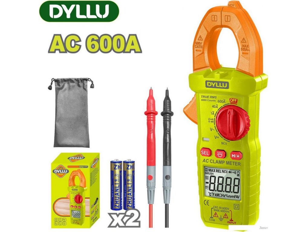 Токовые клещи Dyllu DTDM8601