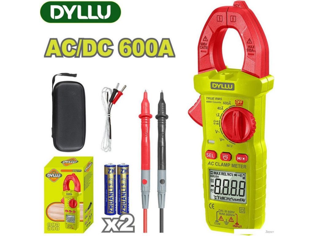 Токовые клещи Dyllu DTDM8602