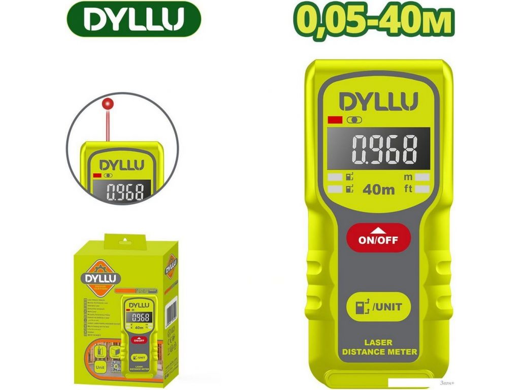 Лазерный дальномер Dyllu DTDL1504
