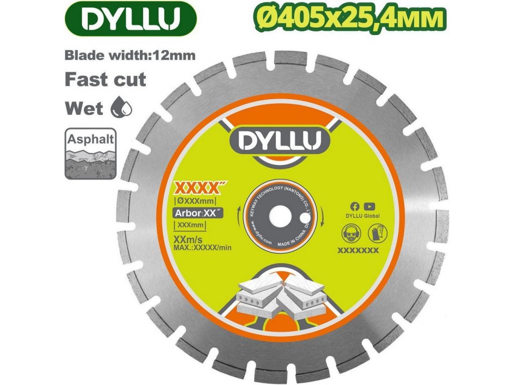 Отрезной диск алмазный Dyllu DTDC7501