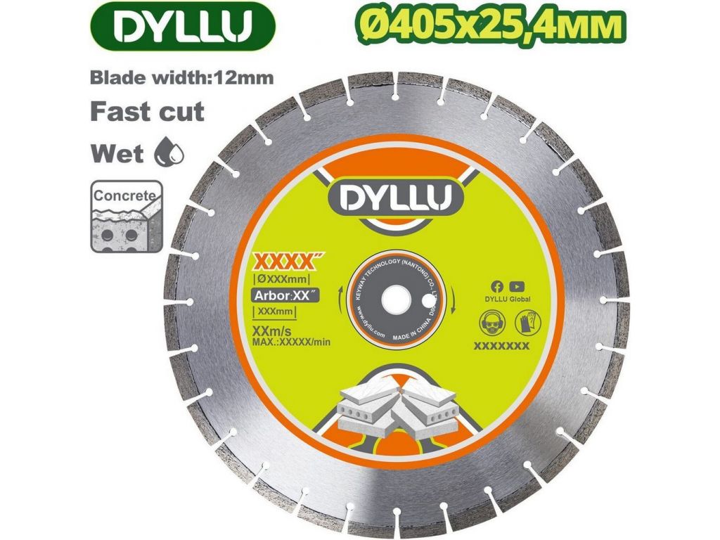 Отрезной диск алмазный Dyllu DTDC7502