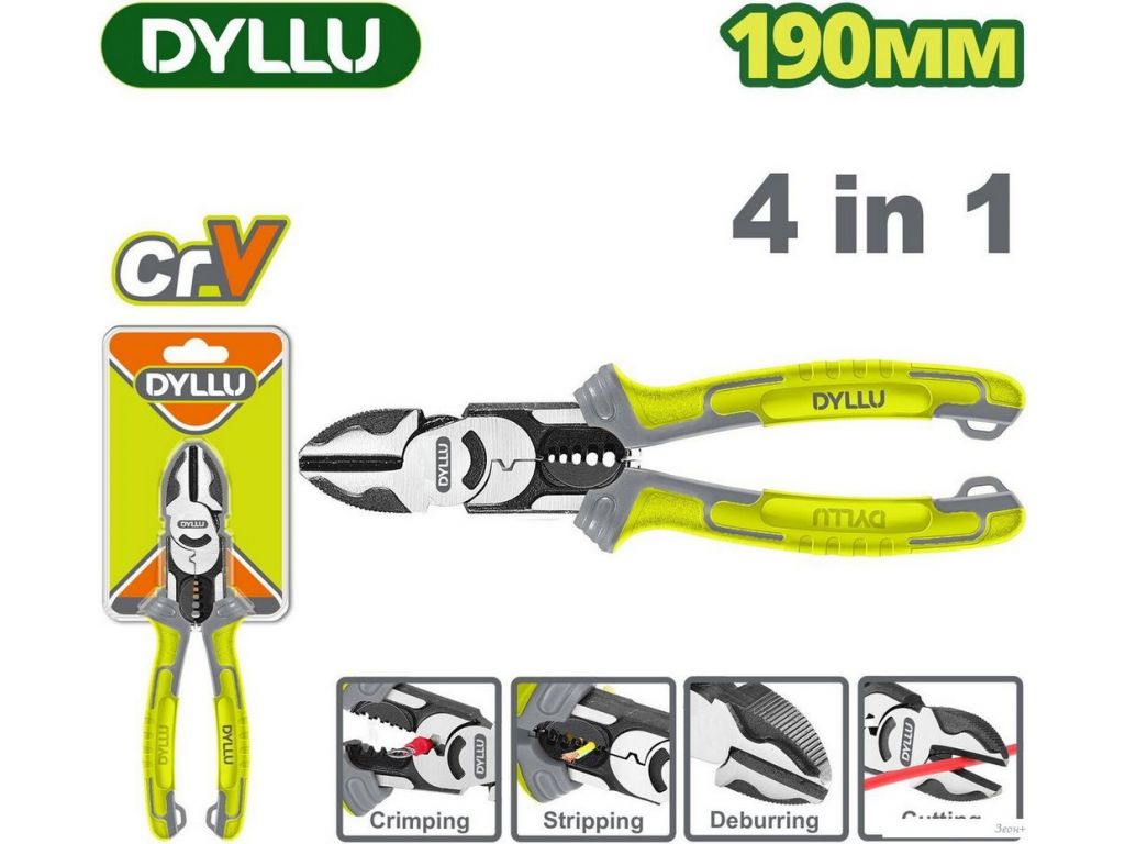 Кусачки боковые (бокорезы) Dyllu DTPL3778