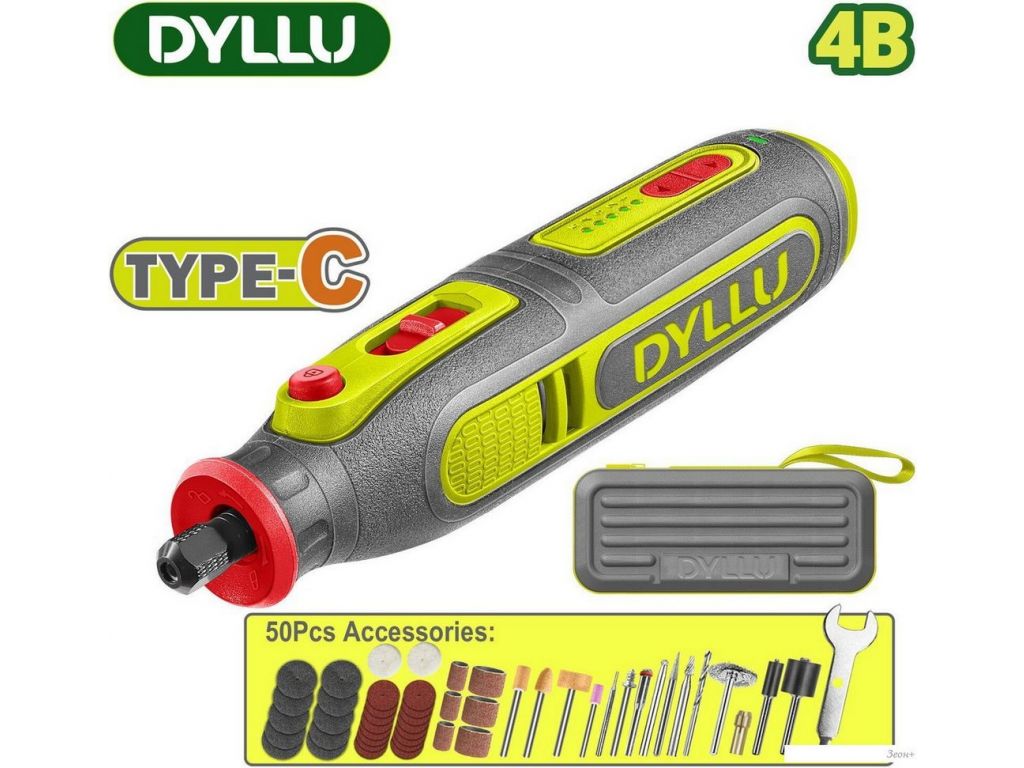Гравер Dyllu DTRYN418 (с АКБ, кейс)