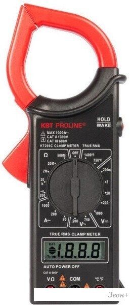 Токовые клещи КВТ PROLINE KT 266C 79132
