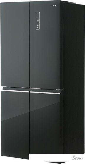 Четырёхдверный холодильник CENTEK CT-1745 Black