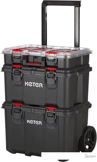 Набор ящиков Keter Stack'N'Roll 250927