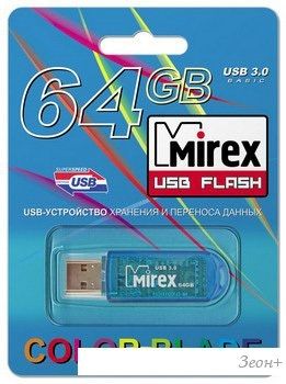 USB Flash Mirex ELF BLUE 64GB (13600-FM3BEF64)