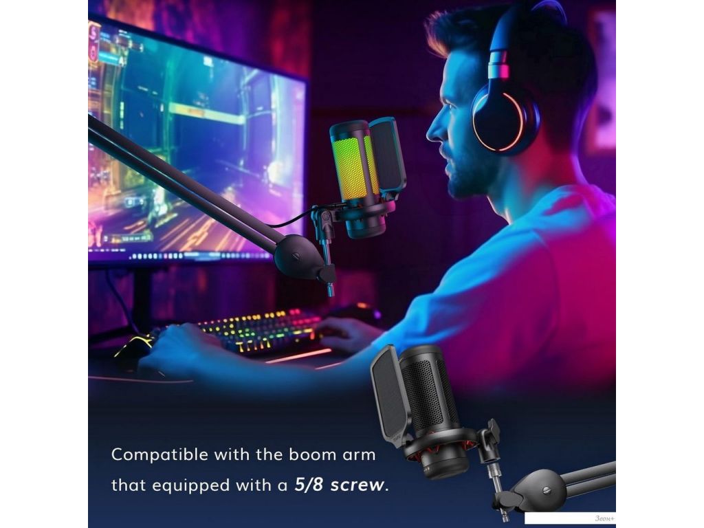 Проводной микрофон Tonor TC310 (черный)