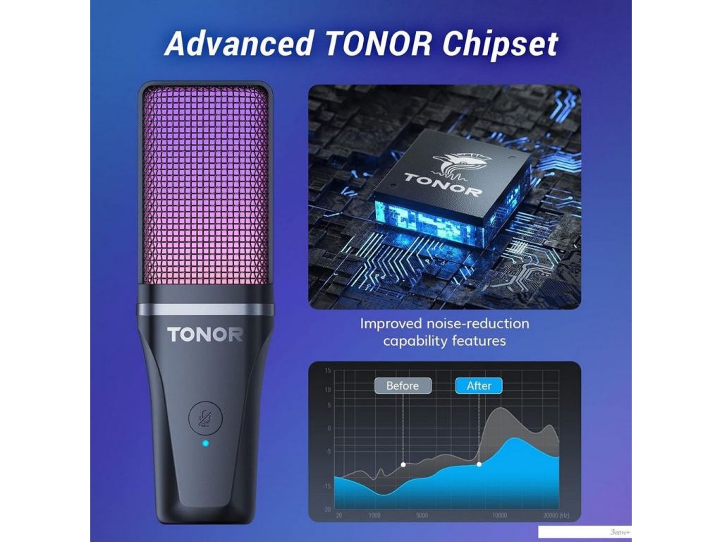 Проводной микрофон Tonor TC-777 Pro