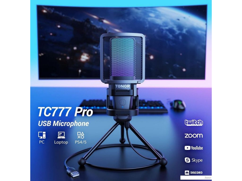Проводной микрофон Tonor TC-777 Pro