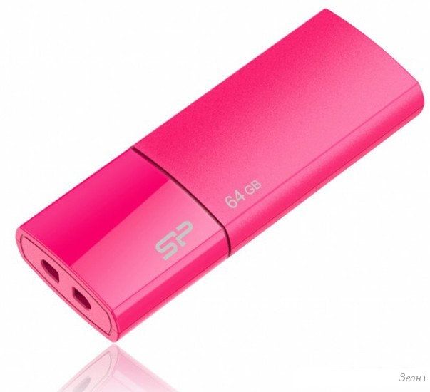 USB Flash Silicon-Power Ultima U05 64GB Pink (SP064GBUF2U05V1H)