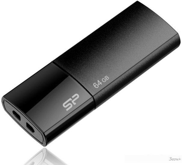 USB Flash Silicon-Power Ultima U05 64GB Black (SP064GBUF2U05V1K)