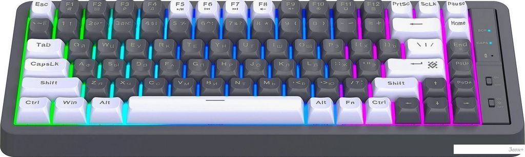Клавиатура Defender Maro GK-325 (серый/белый)