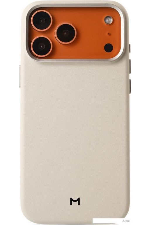 Чехол для телефона Magssory Eco-Leather Case для iPhone 17 Pro Max Ivory CLT045i