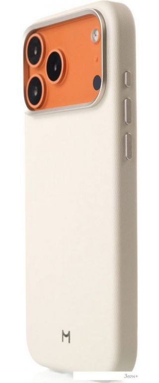 Чехол для телефона Magssory Eco-Leather Case для iPhone 17 Pro Max Ivory CLT045i