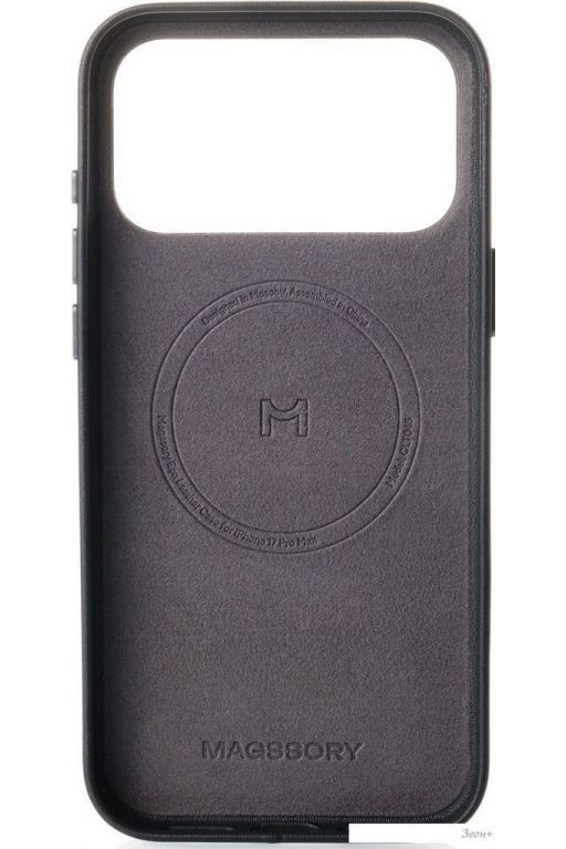 Чехол для телефона Magssory Eco-Leather Case для iPhone 17 Pro Max Midnight CLT045m