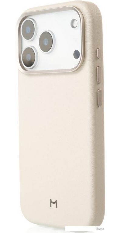 Чехол для телефона Magssory Eco-Leather Case для iPhone 17 Pro Ivory CLT044i