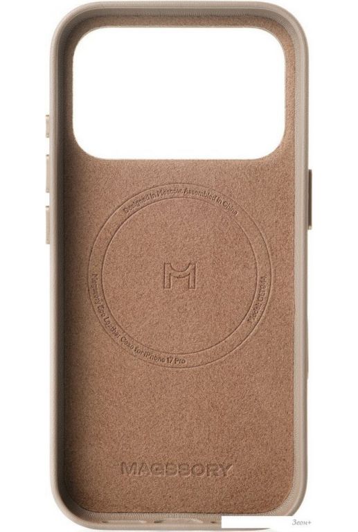 Чехол для телефона Magssory Eco-Leather Case для iPhone 17 Pro Ivory CLT044l